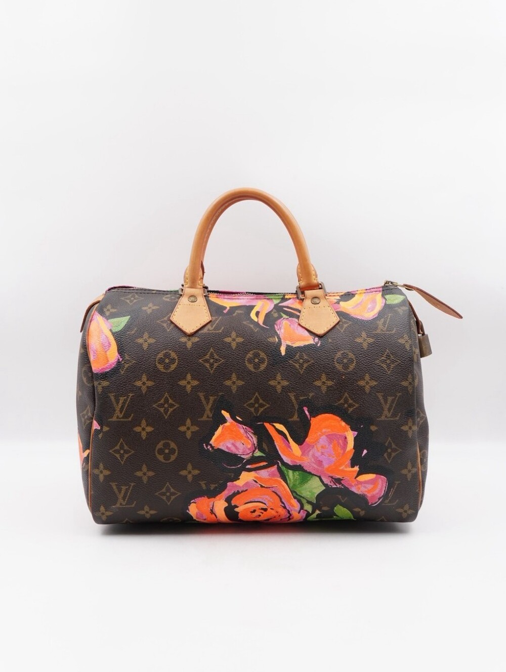 CP35 💟 Louis Vuitton Monogram Roses Speedy 30